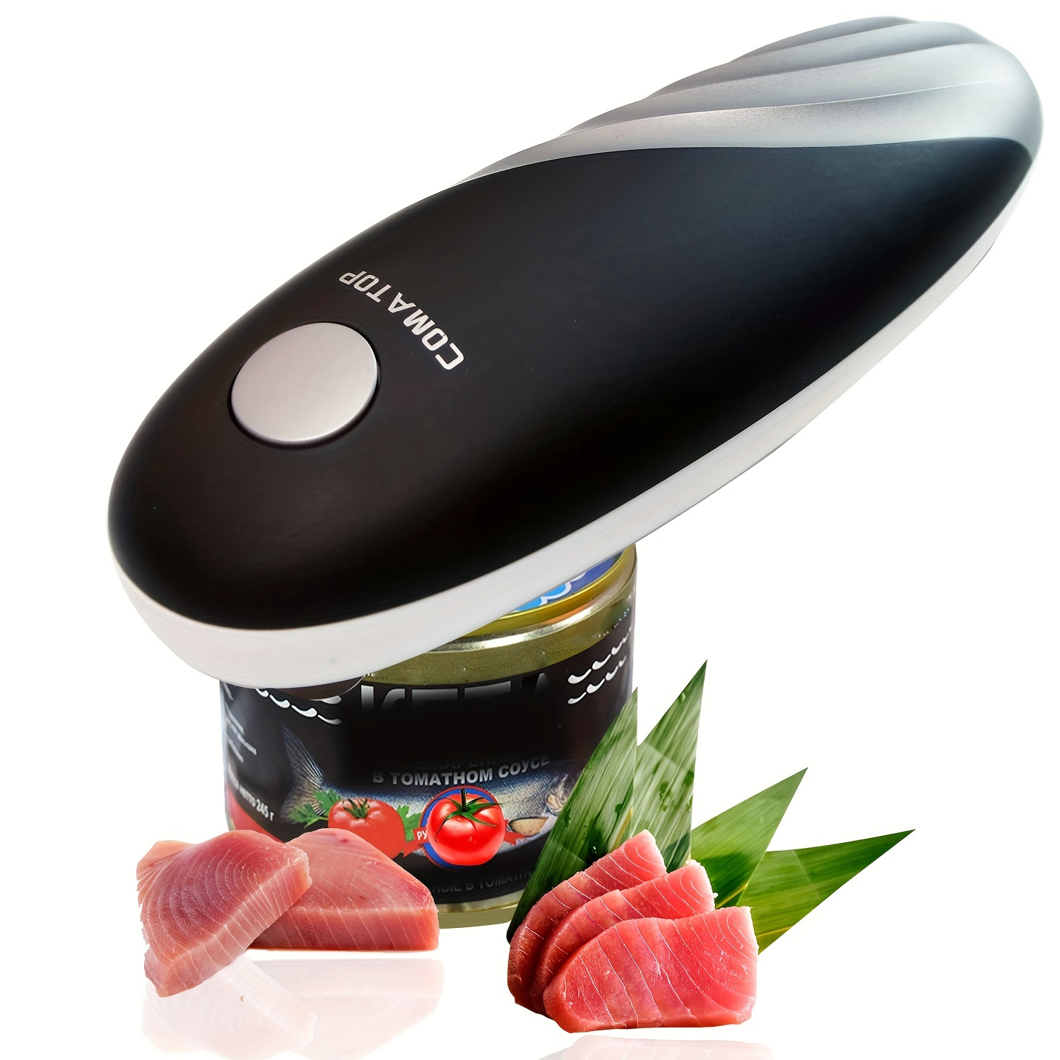 Electric Can Opener Easy-touch Opening Automatic Smooth Edge Touch