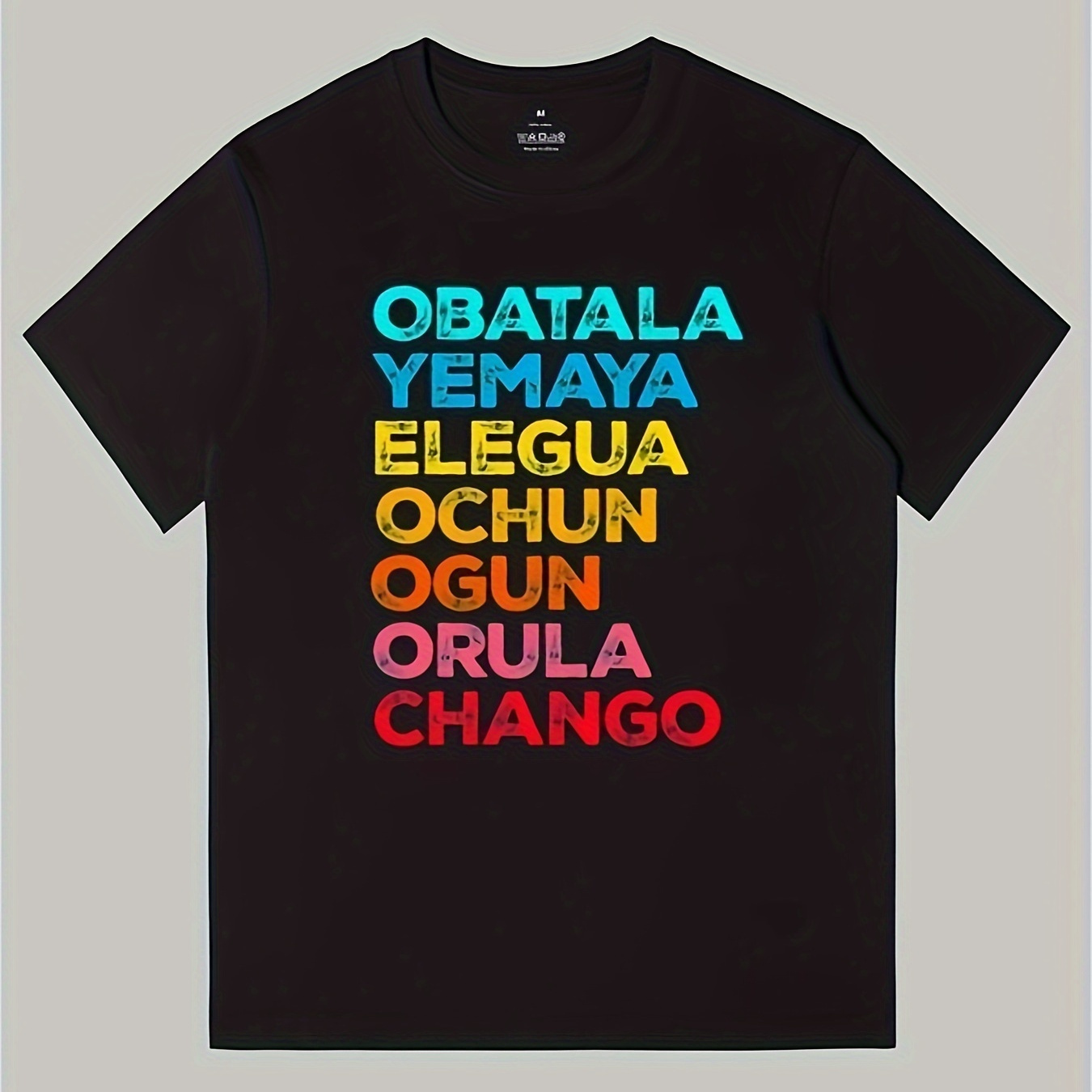 

7 7 African Powers Orisha Cuba Religion T-shirt