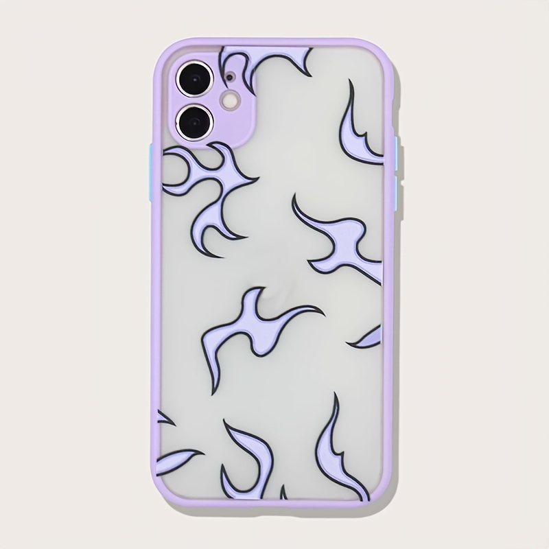 

Unique Purple Flame Graphic Print Phone Case - Perfect Gift For Birthdays, Valentines, Easter, Boys & Girlfriends!