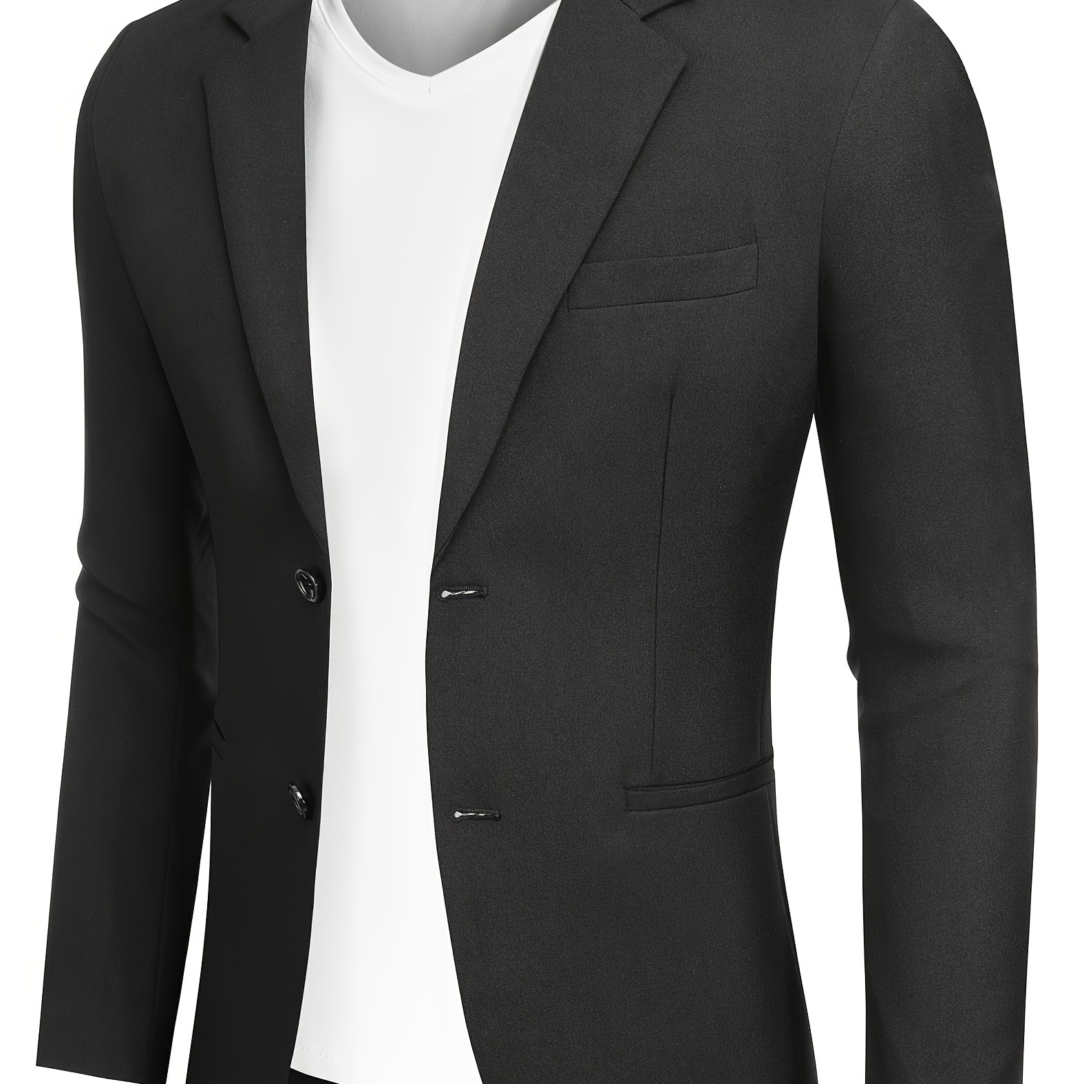 

Men's Blazer Casual Slim Fit Sport Coats 2 Button Lightweight Suit Jacket