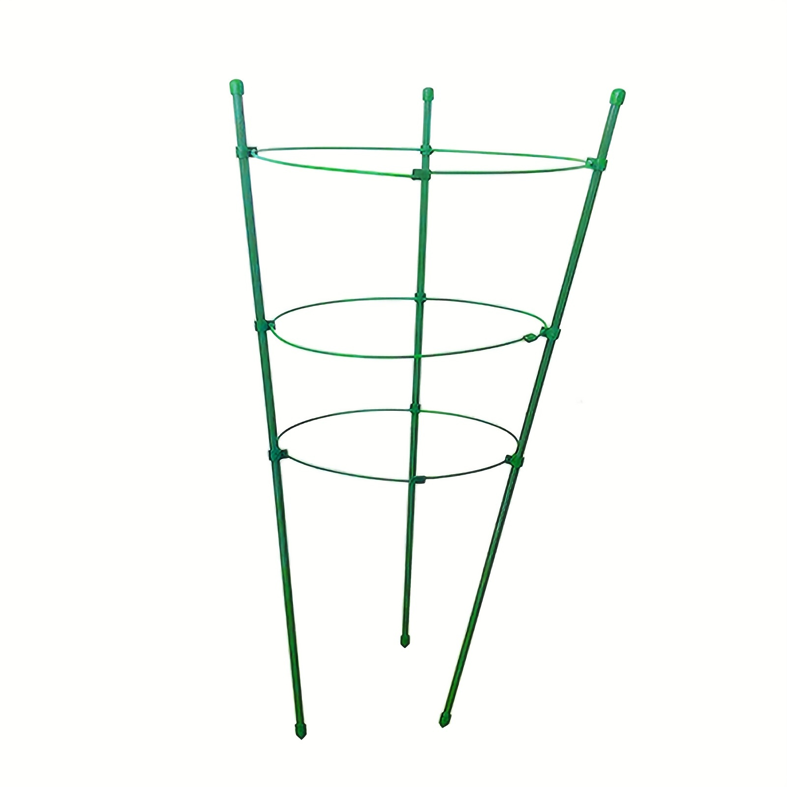 

1pc Plant Support Cage Rust Resistant, Garden Plant Support Ring Plant Stake For Tomato, Trellis, Climbing Plant, Flower