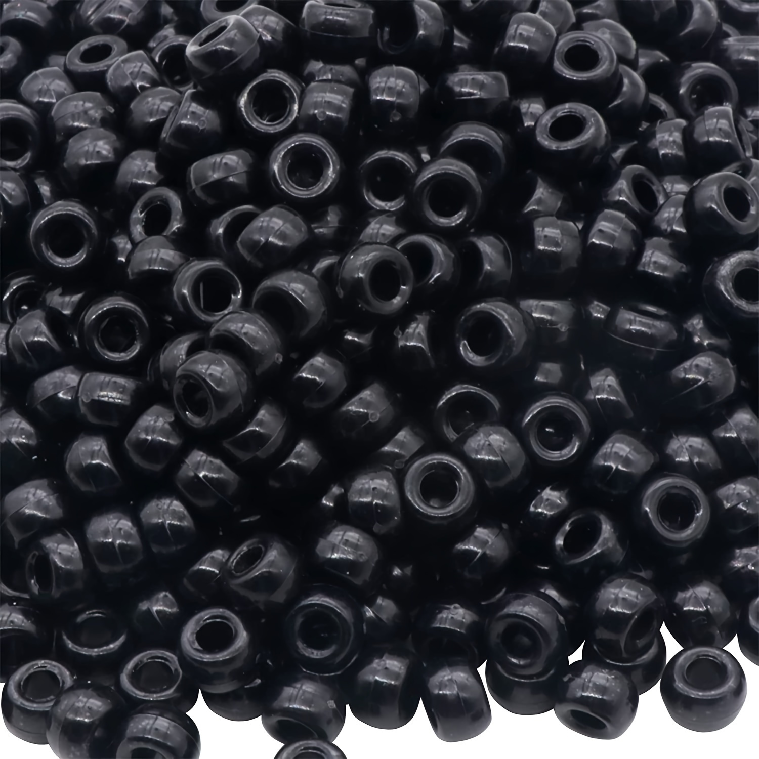 Premium Silicone Micro Link Rings Beads For Hair Extensions  (500Pcs,Black/Brown/Dark Brown)