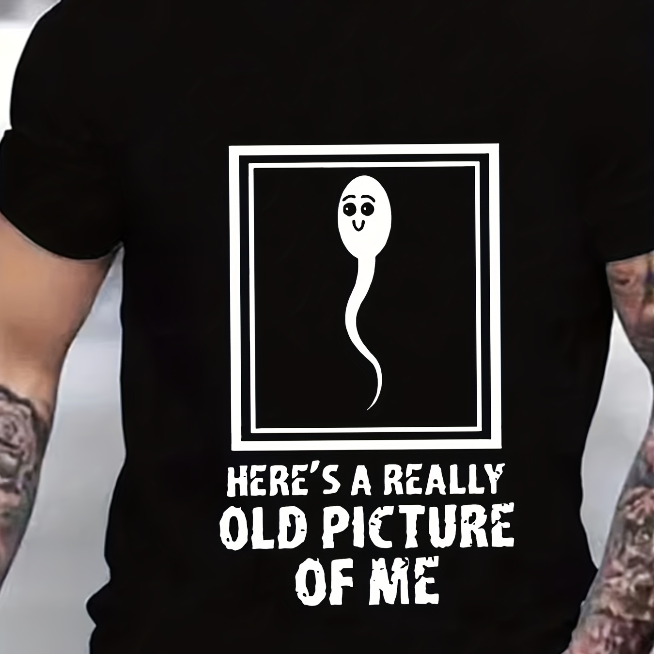 Funny Slogan Print Tshirt, Casual Trendy Loose Short Sleeve Shirt For