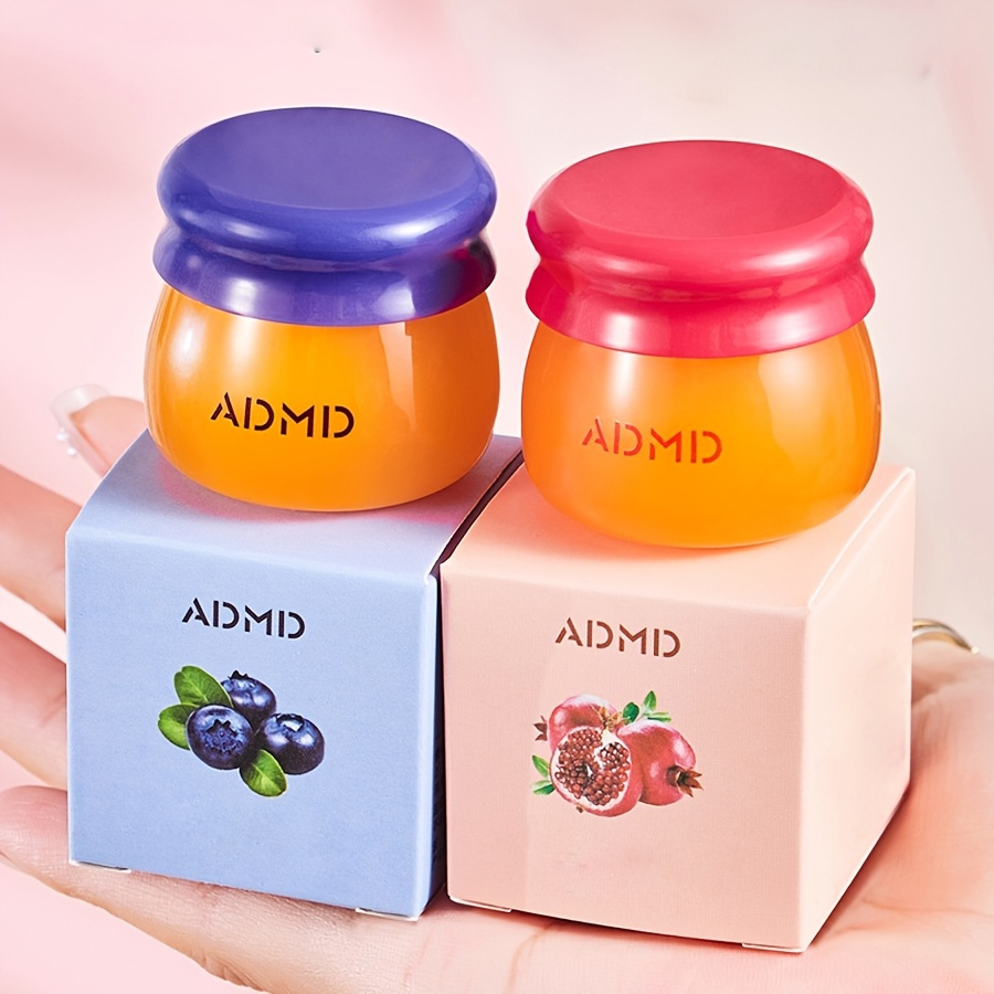 Propolis Lip Balm Honey Pot Honey Blueberry Pomegranate Flavor Lip Mask