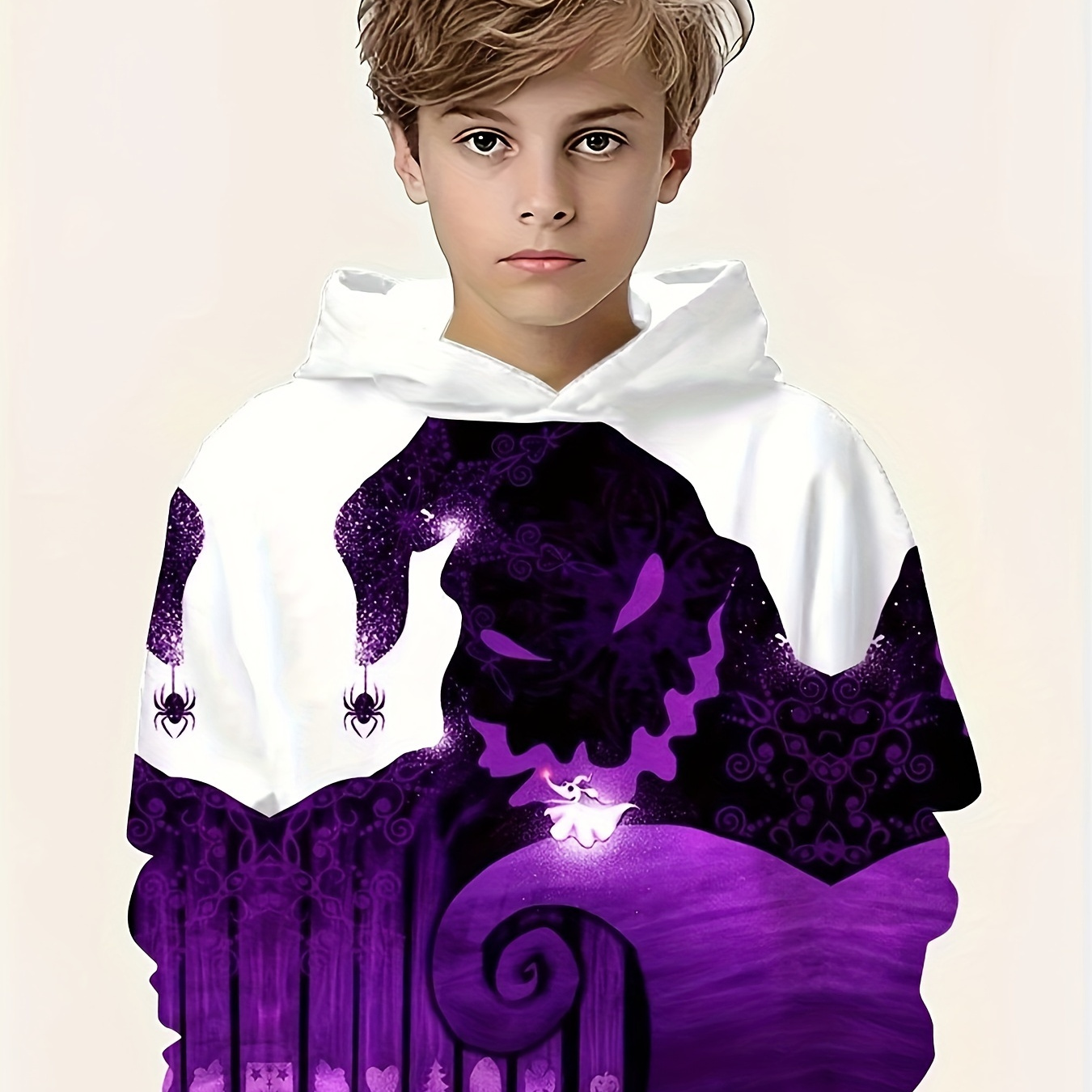 

Children's Awesome Hoodie 3d Print Fun Animation Pullover, Best Gift For Kids