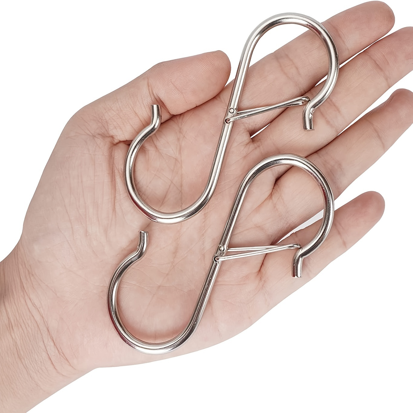 S Hooks With Safety Buckle - Temu