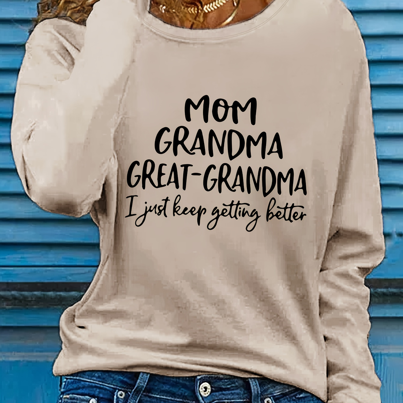 

Women's Long Sleeve T- - , , Polyester , - For Fall