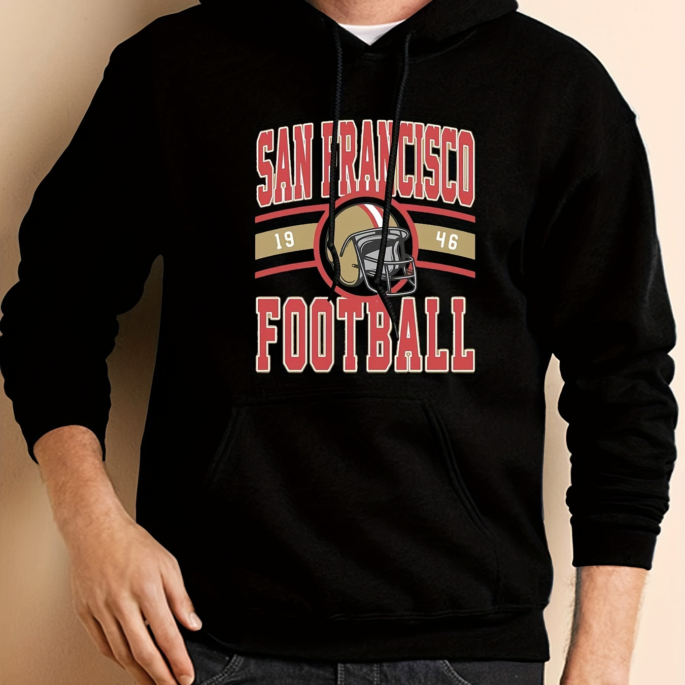 

Vintage San Football Sweatshirt Hoodies Trendy San Football Fan Gift, Hoodie 280g