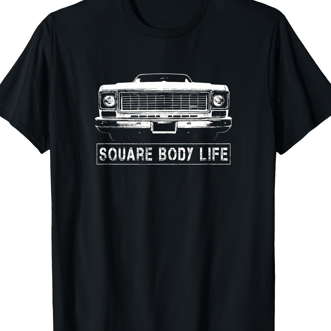 

Early 70s Squarebody Truck -220g-100%cottont-shirt