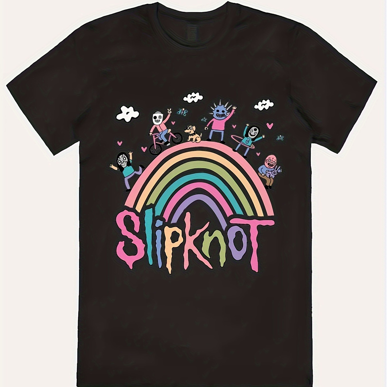 

Slipknot Casual Print T-shirt