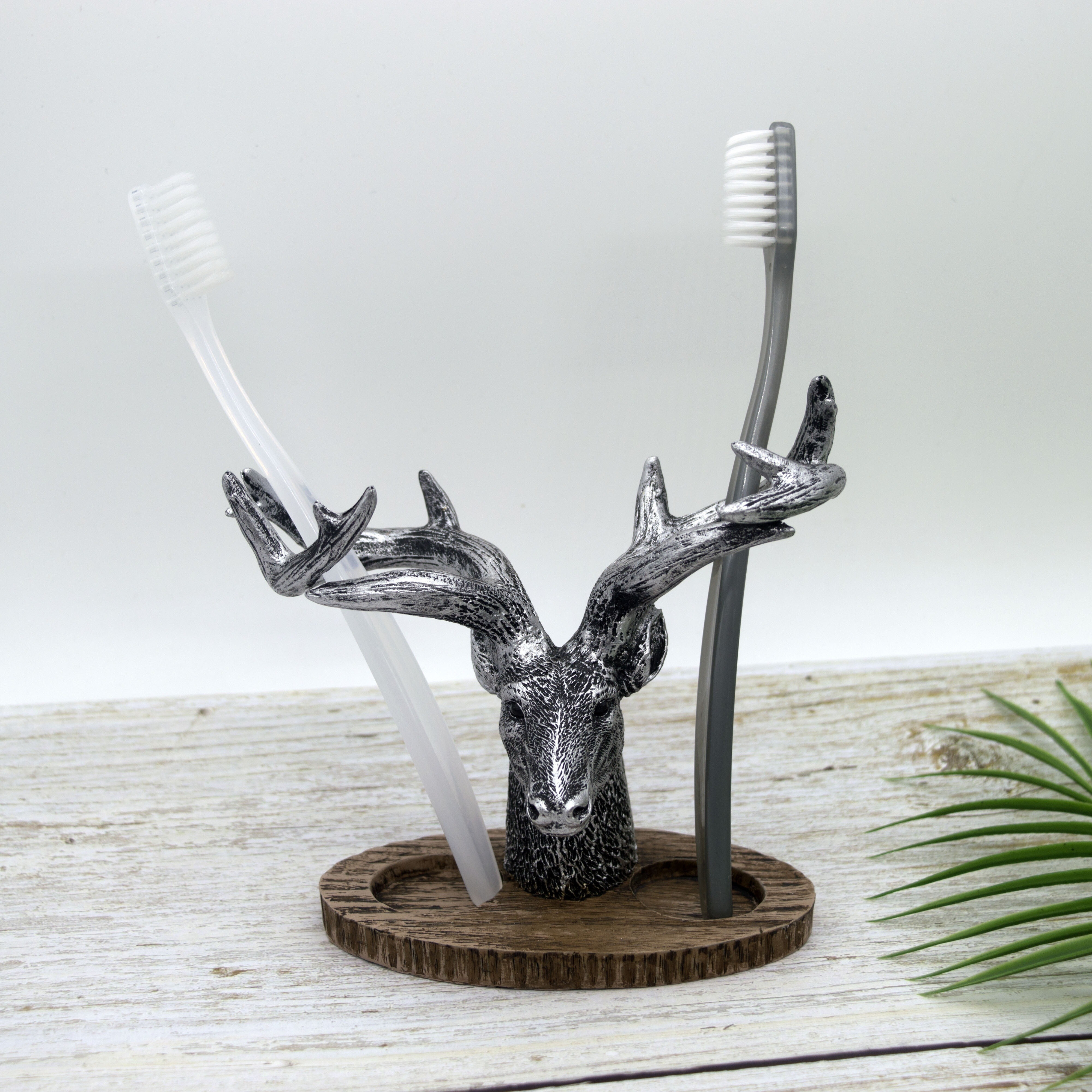 

1pc Decorative Deer Toothbrush Holder - Organize Your Bathroom With Style, Home Decor, Furniture For Home