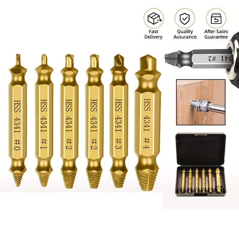 Broken Wire Extractor Screw Remover Bolt Extractor Fine - Temu