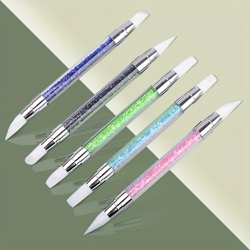 Ultra soft Silicone Nail Carving And Embossing Pen With - Temu