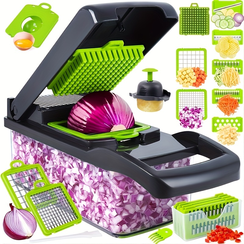  Kithouse Vegetable Chopper Onion Chopper Dicer Slicer