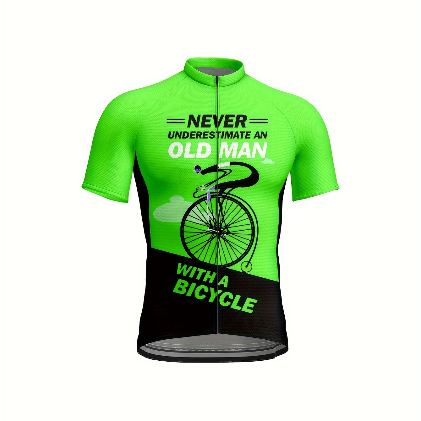 

2024 New Original Design Wheel Road Cycling Clothing Quick Dry Printed Advanced Fabric Extreme Sports Short-sleeved T-shirt