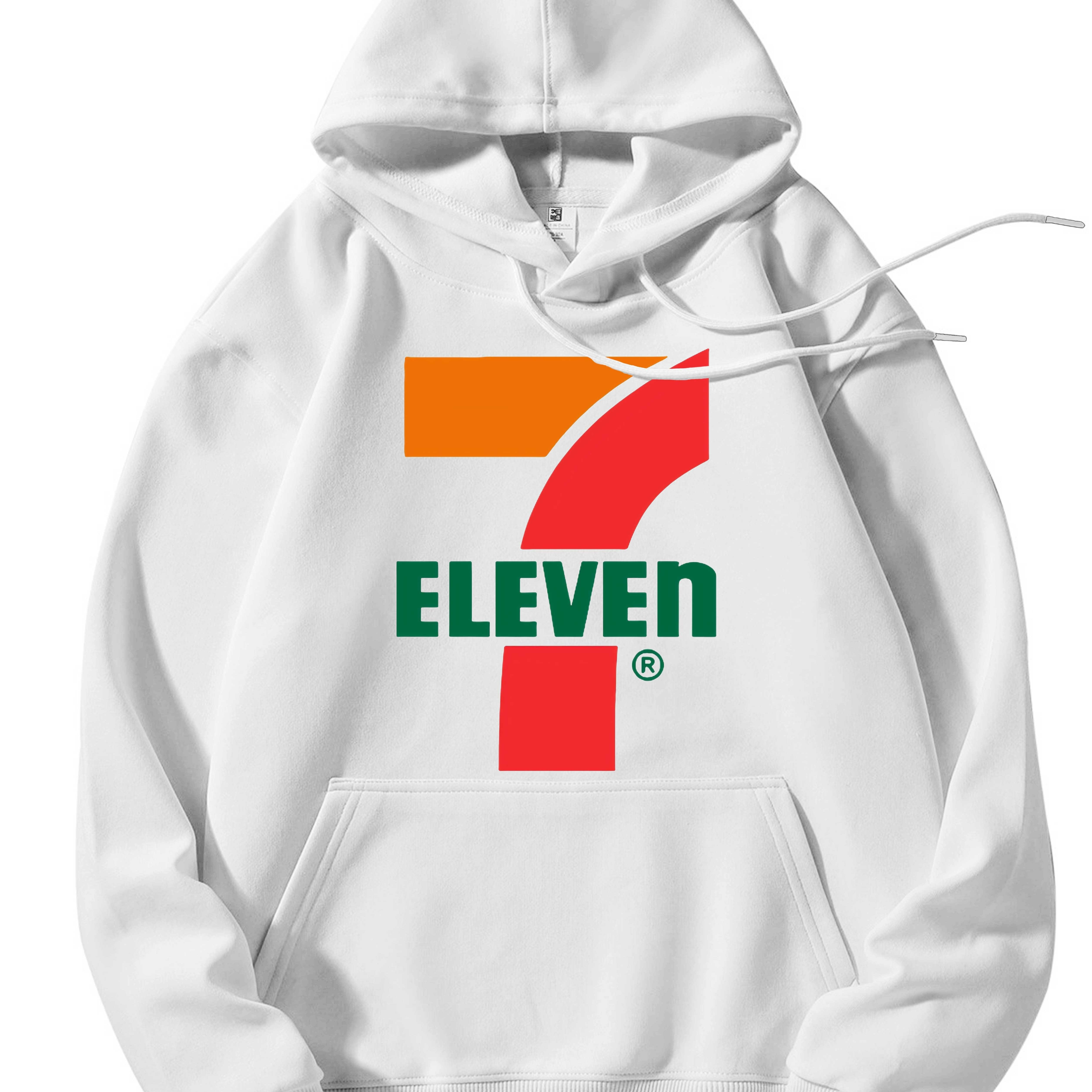 

Elevenmen's Fashionable Hoodie With Fleece Fleece Hood And Rope For Autumn And Winter Styles White