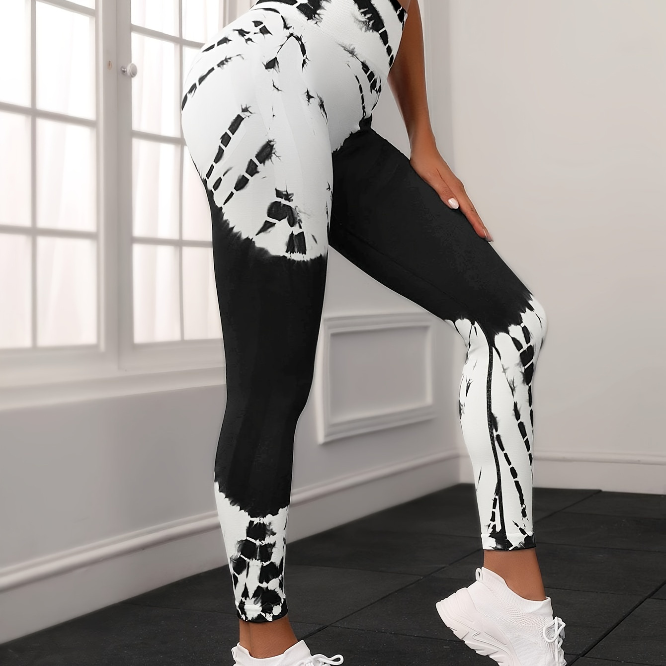 Yoga Basic Meia-Calça De Treinamento Sem Costuras Com Elasticidade Leve  Bumbum Push-Up Controle De Barriga Meia-Calça Esportiva