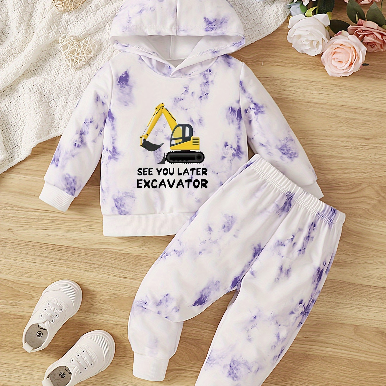 Toddler Baby Girls Tie dye Leopard Print Fashion Hooded - Temu Philippines