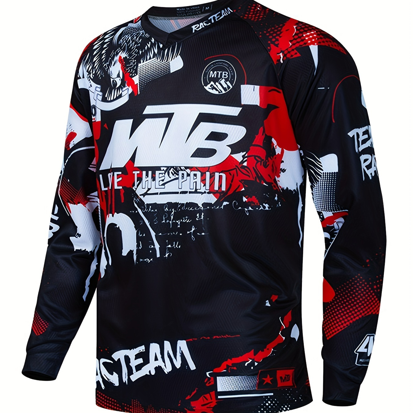 

2023 Mtb Jersey Downhill Racing T-shirt For Cycling, Motorcycle, And Off-road Biking, Long-sleeve Sports Top.