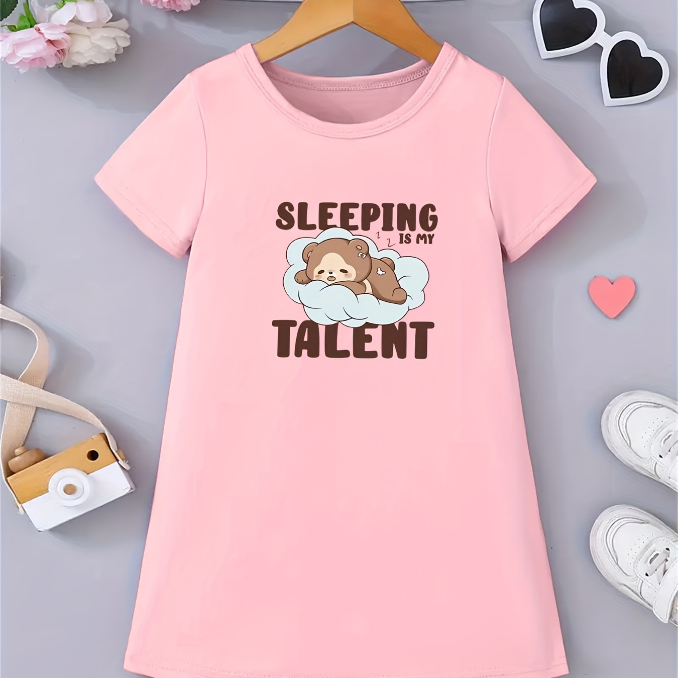 Girls' Casual T-Shirt Dress