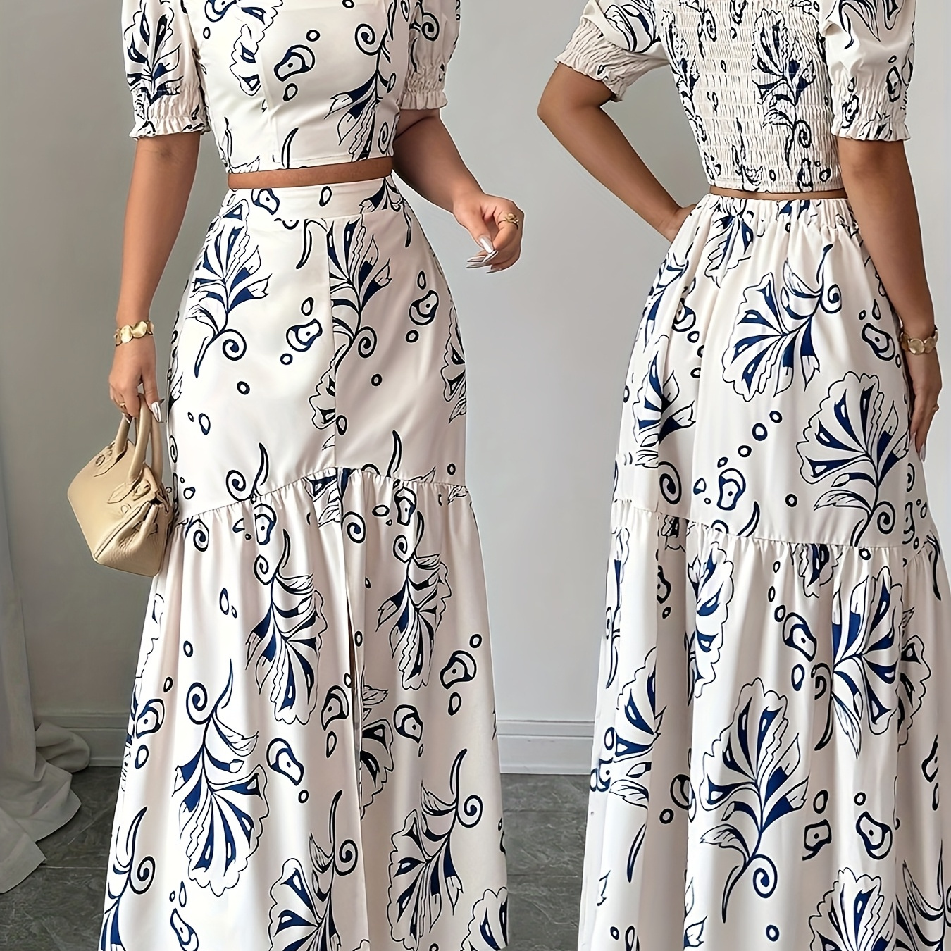 Two-Piece Skirt Set for Women 209