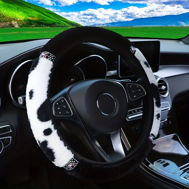 Plush Steering Wheel Covers For Cars - Temu