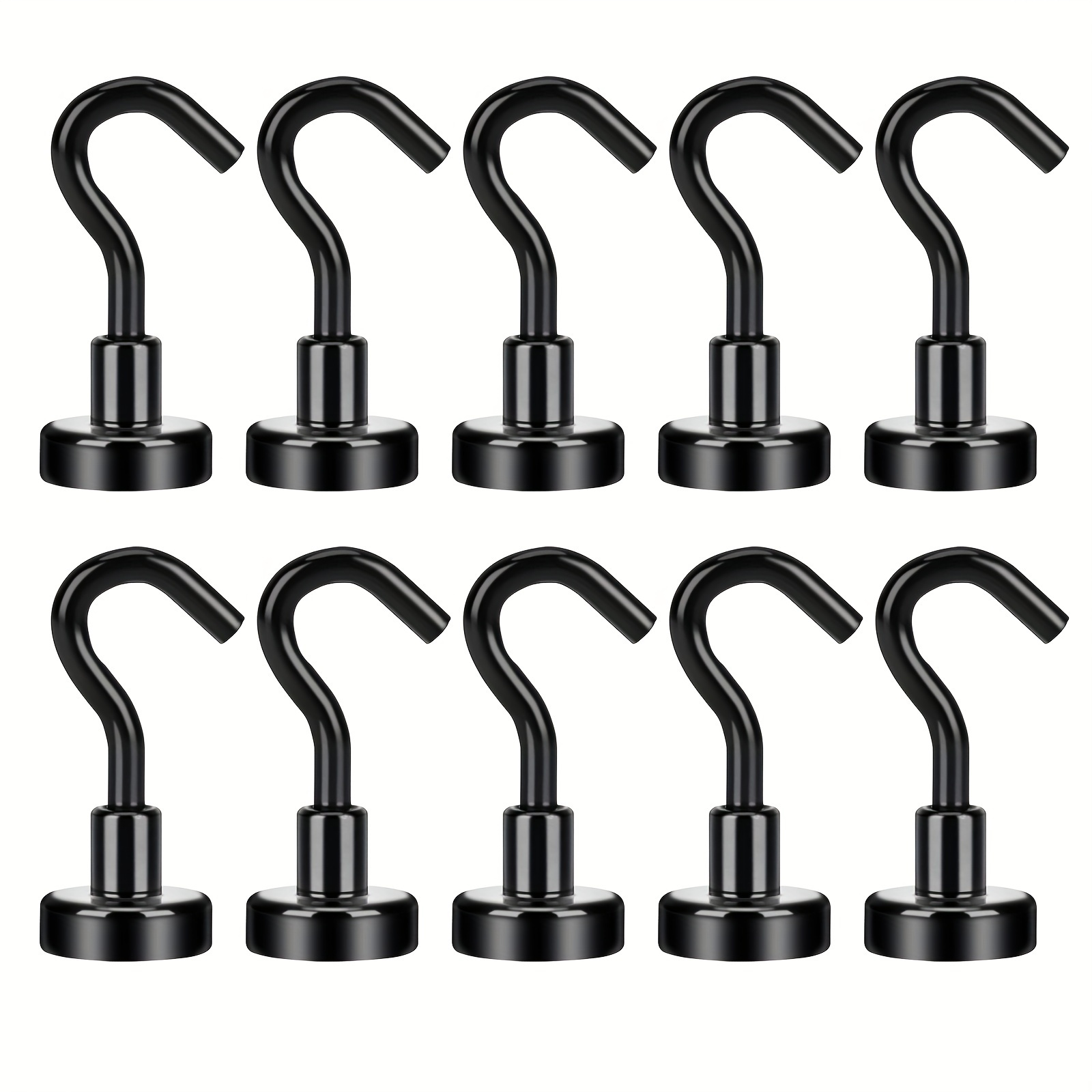 Black Magnetic Hook Heavy Duty Strong Neodymium Magnetic - Temu