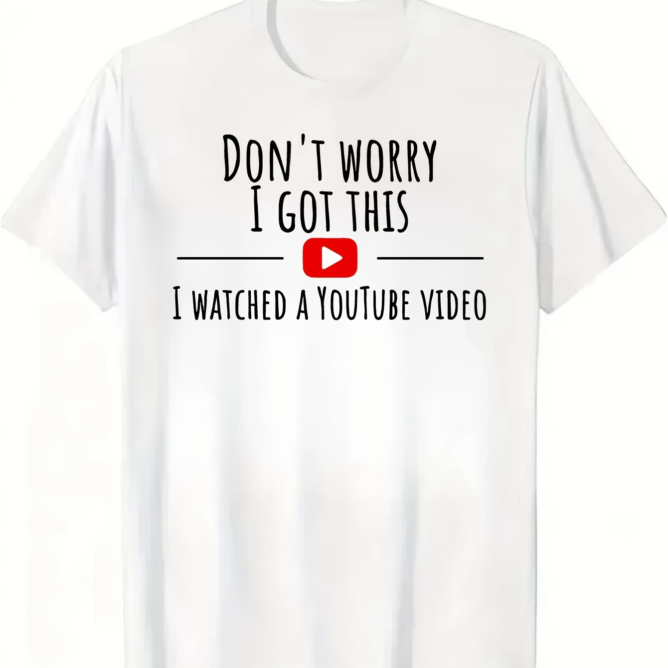 

Funny Bbq T-shirt, Don't Worry This I Watched A Youtube Video, Gift For Men, Gift For Dad, Grilling Gift, Personalized Option