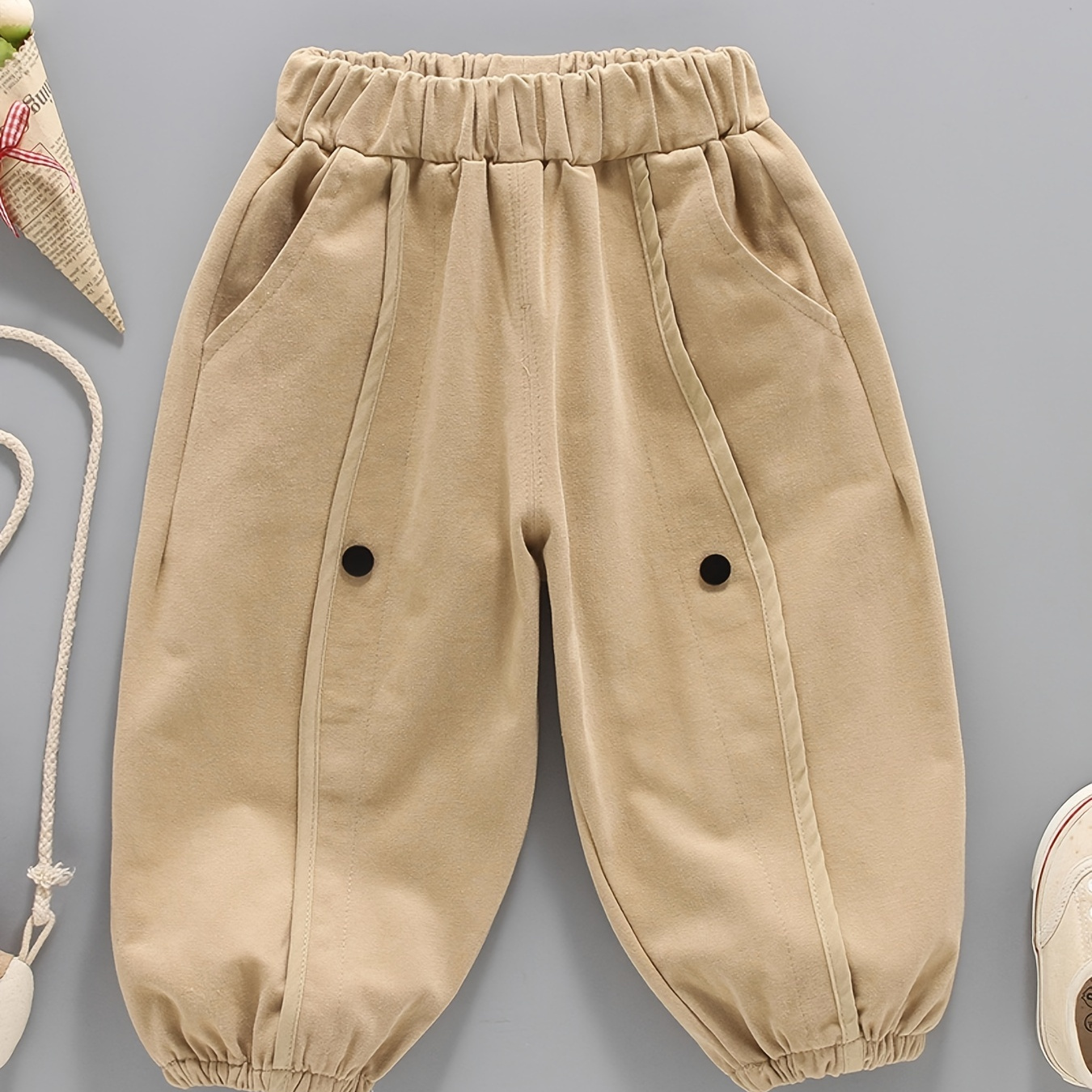 Pantalones Para Niñas Elásticos Suaves Estampados Lindos, Ropa Para Niños -  Moda Infantil - Temu