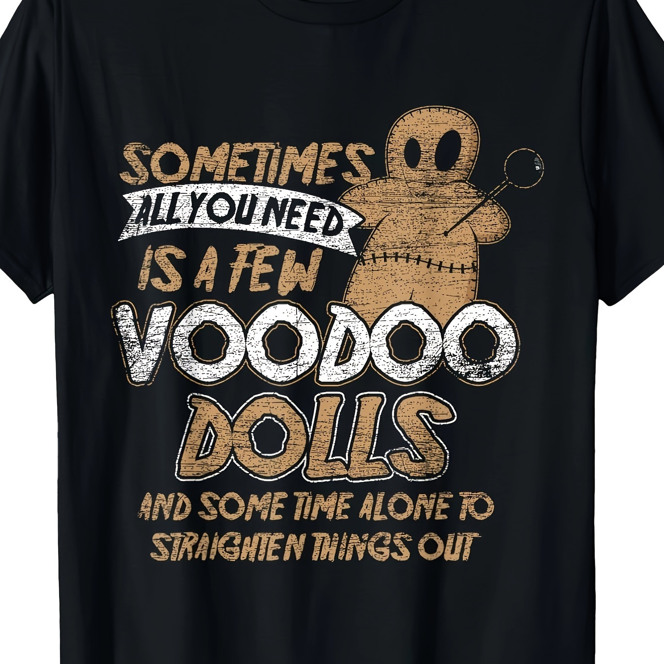 

Doll Costume Gift Scary Karma Voodoo T-shirt220g