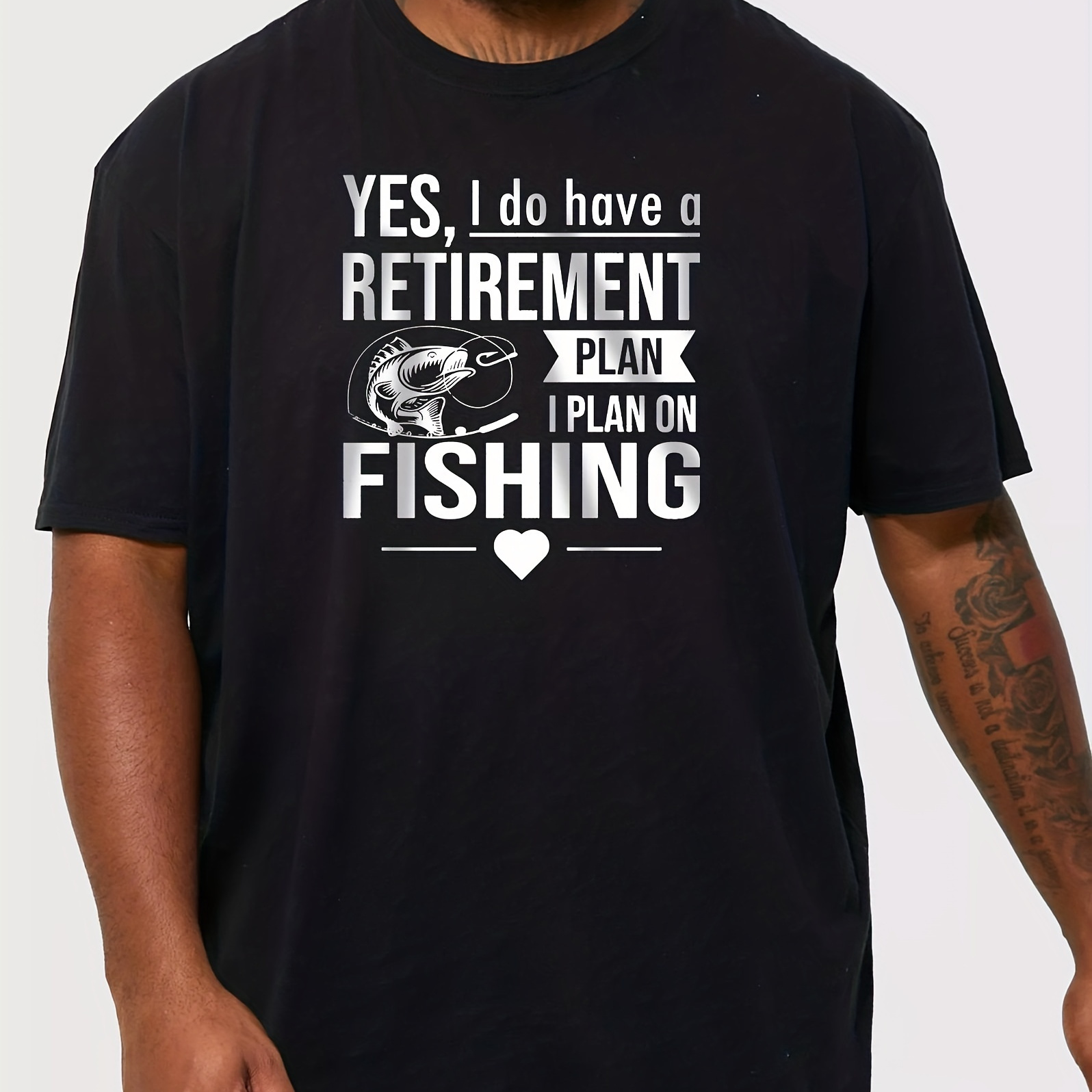 yes I Do Have Retirement Plan I Plan On Fishing Men's - Temu