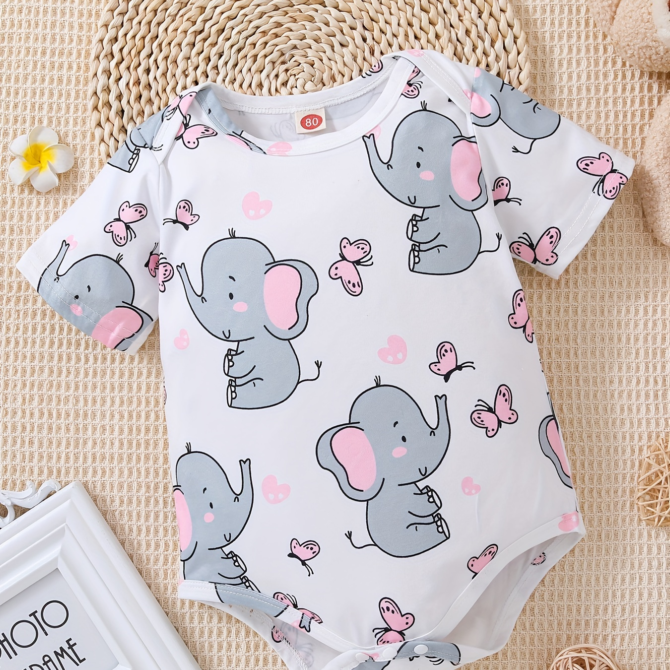 Baby girl hot sale elephant clothes