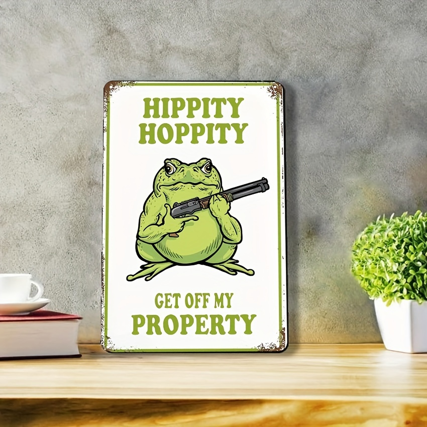 Signs With Frogs Temu