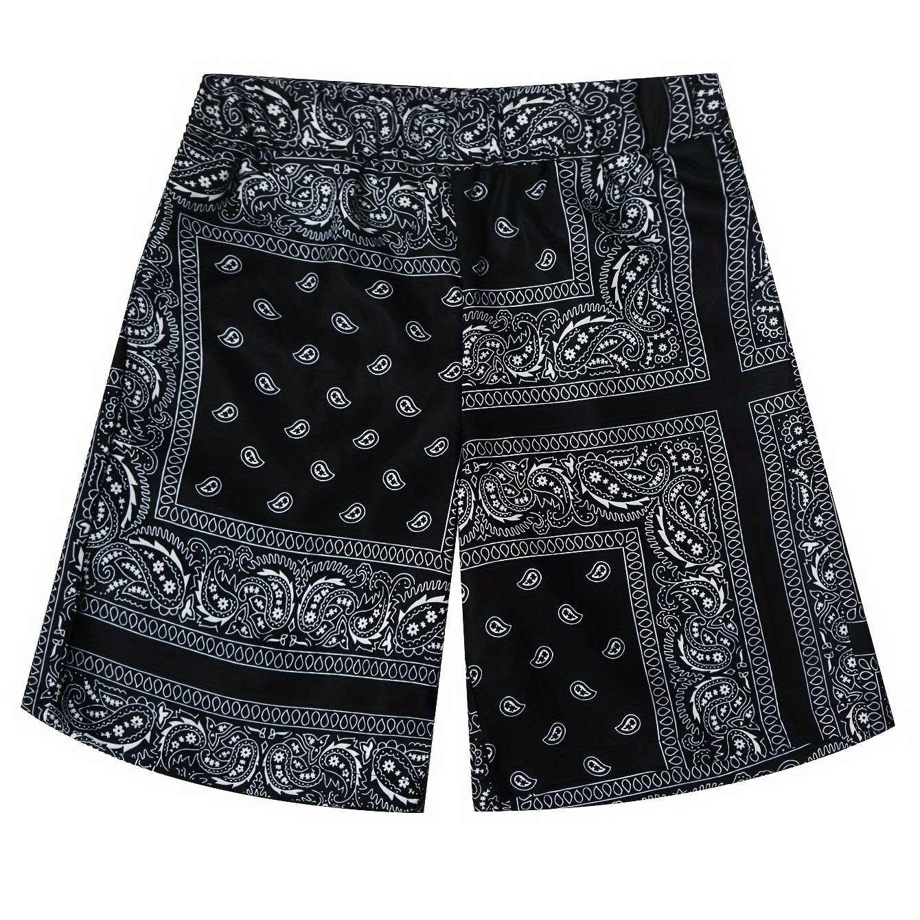 

Boys Casual Comfortable Trendy Design Shorts, Elastic Waist Beach Kids Shorts For Summer Outdoor