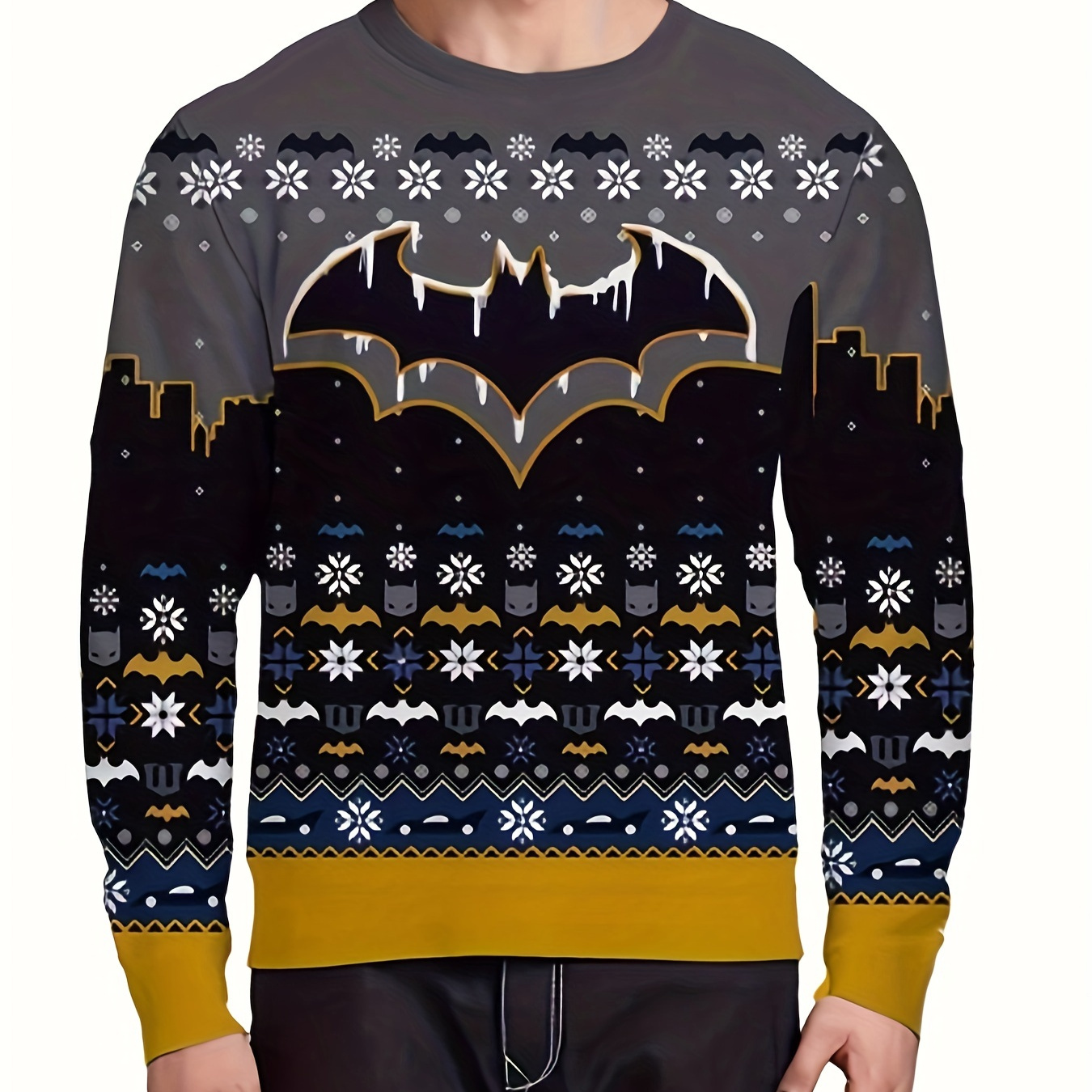 

Bat And Sweatshirt, Long Sleeve As