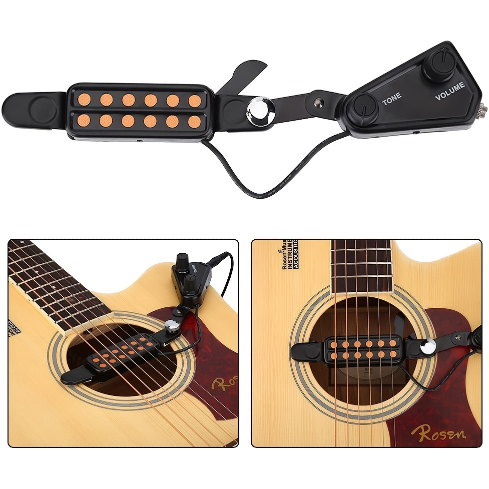 12 Hole Acoustic Guitar Pickup P 011 Sound Hole Pickup
