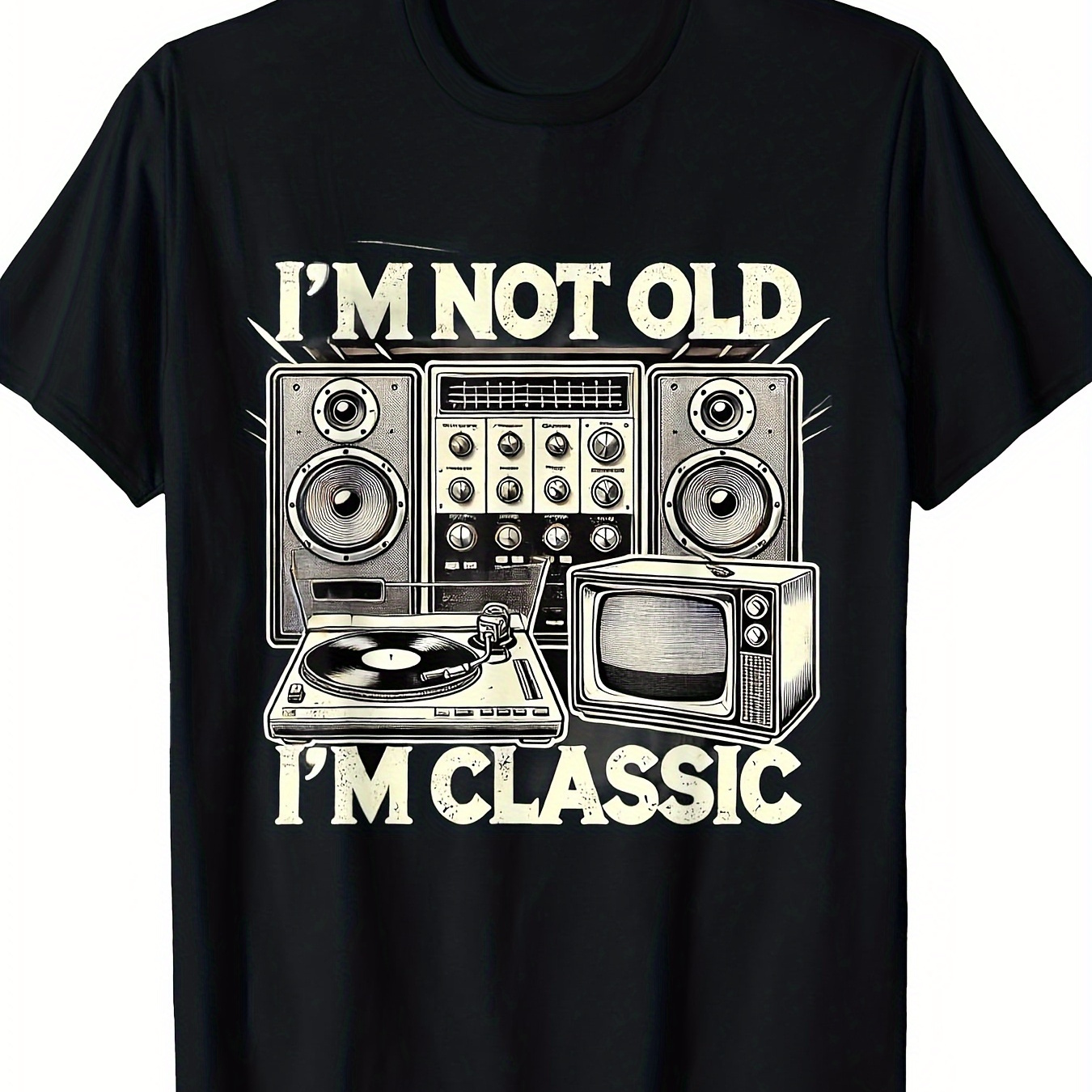 

I'm Not Old I' Funny Retro Technique T-shirt220g