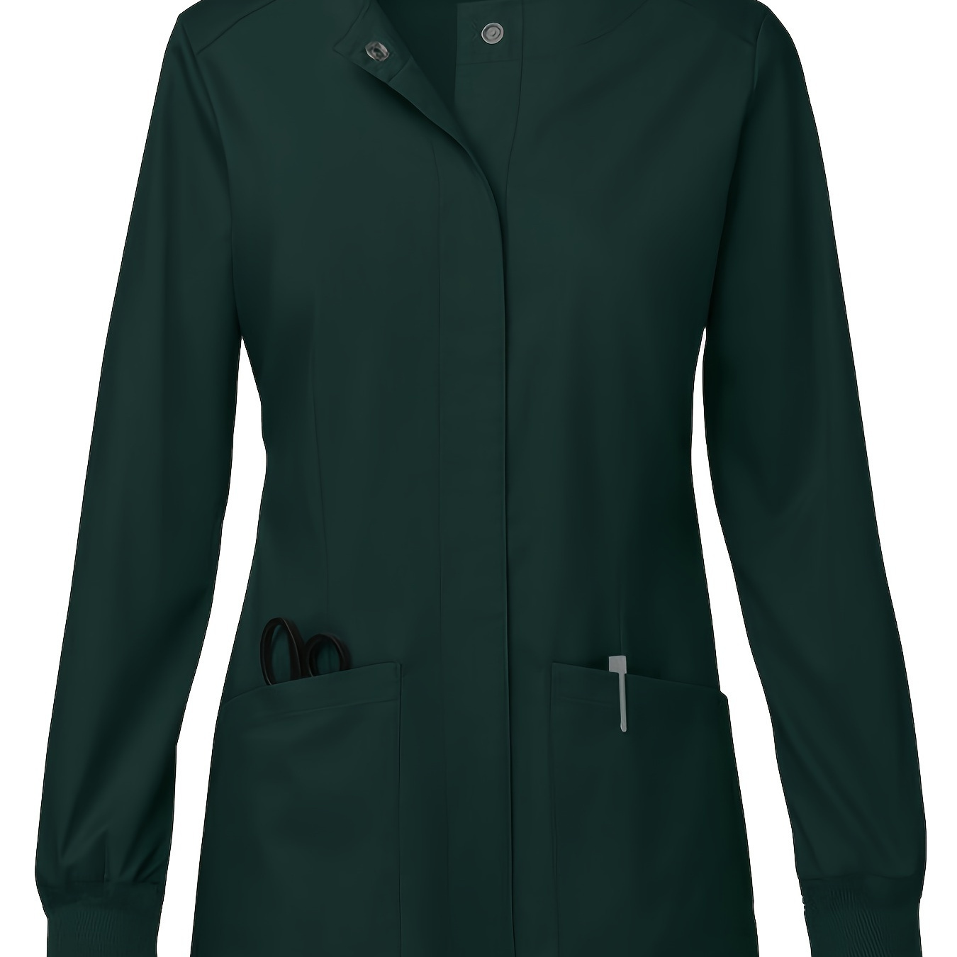 

Women's Polyester Elastane, Long Sleeve Two- Round ,