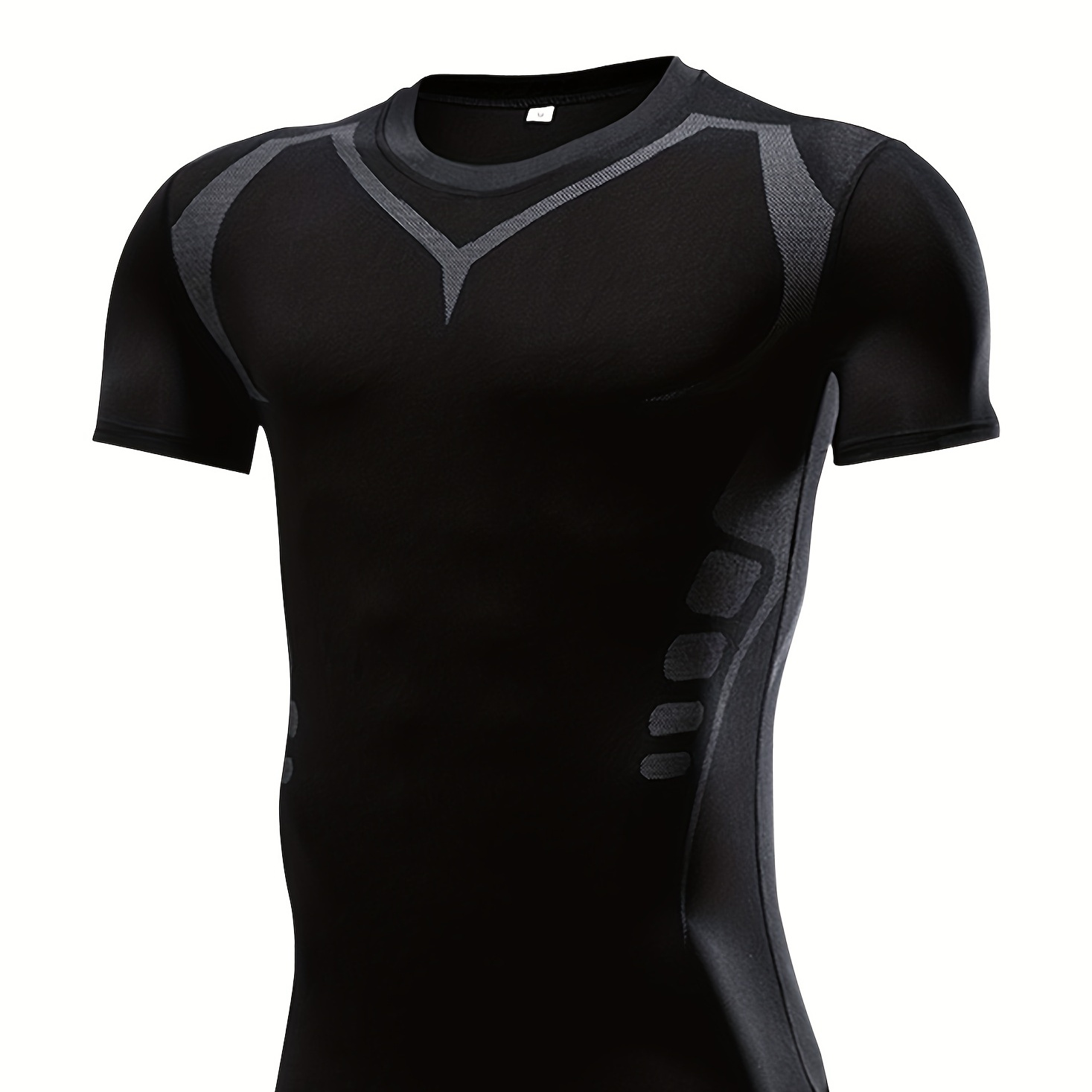 

Men's Quick-drying Sports T-shirt: Comfort & Breathability For Outdoor Gym & Running!