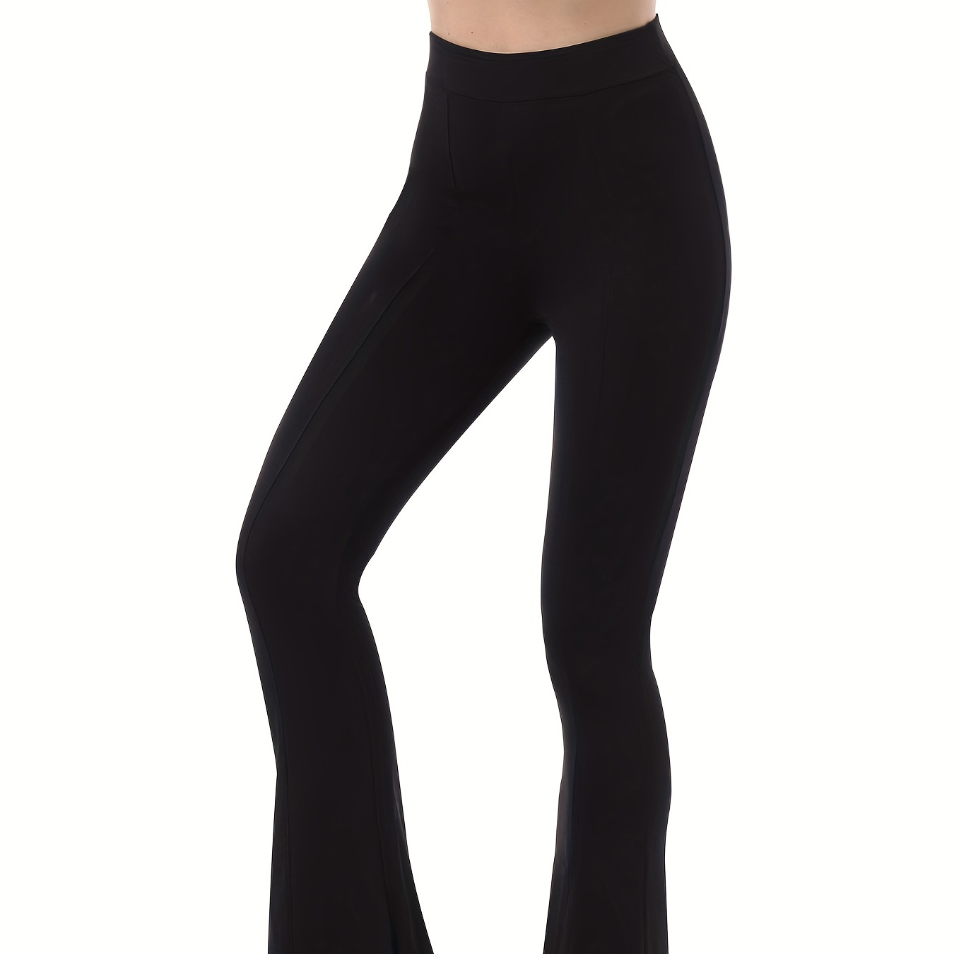 Flaunt Style In Stylish Bootcut Yoga Pants Pockets High - Temu