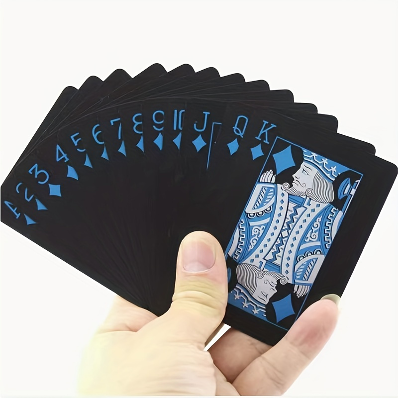 Plastic Poker Pvc Playing Cards - Temu