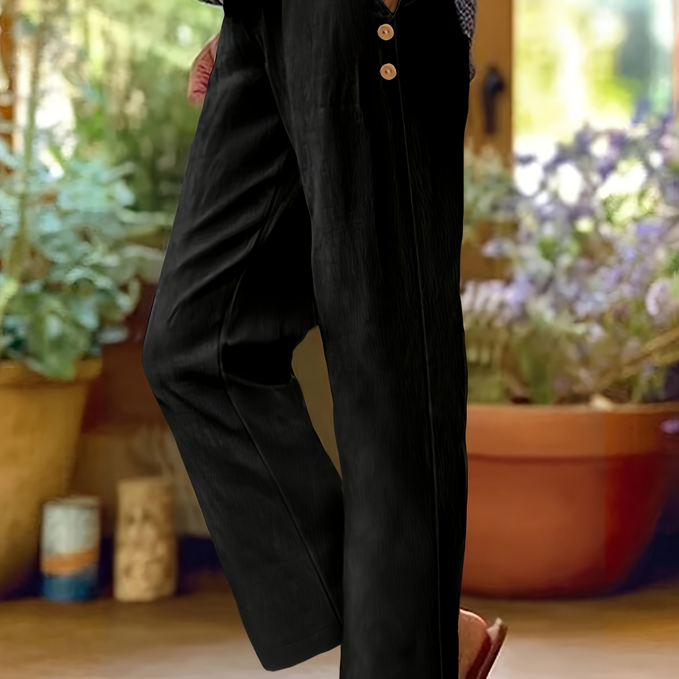 

High-waist Fashion Trousers Autumn And Winter Casual Elegant Trousers For Women
