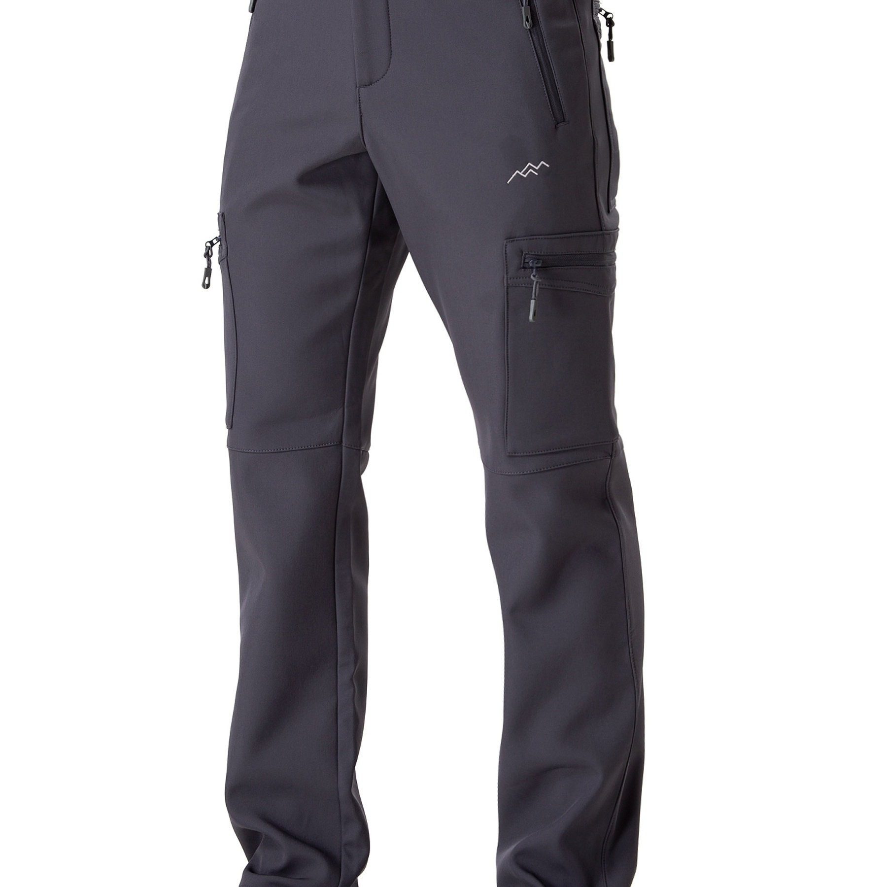 Men's Waterproof Thermal Ski Pants: Perfect For Outdoor Activities & Climbing - Zipper Pockets Included!