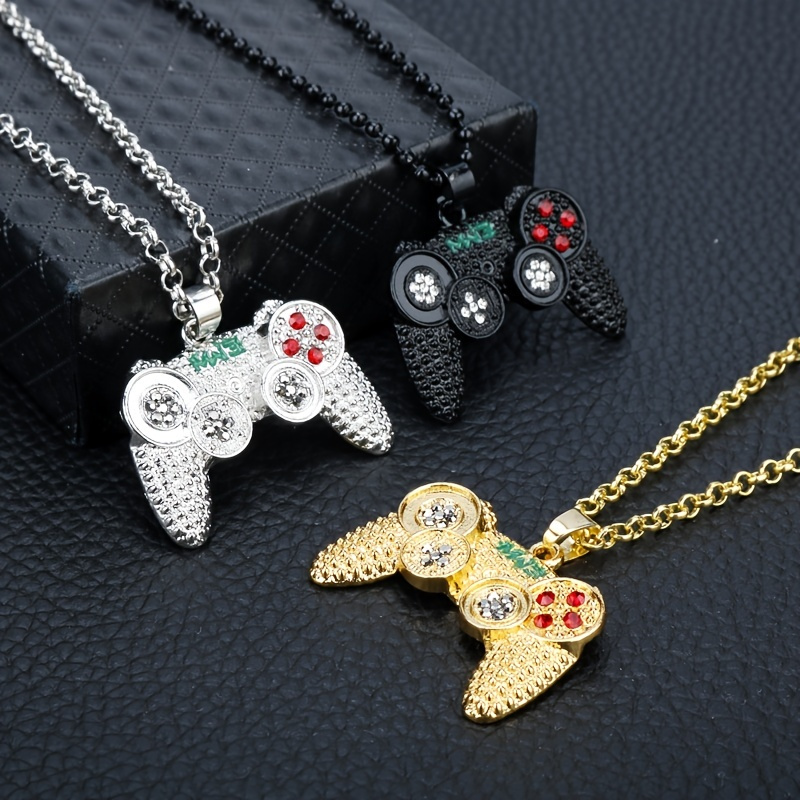

Boys Casual Trendy Creative Game Console Pendant Necklace Decorative Accessories Jewelry Holiday Gift