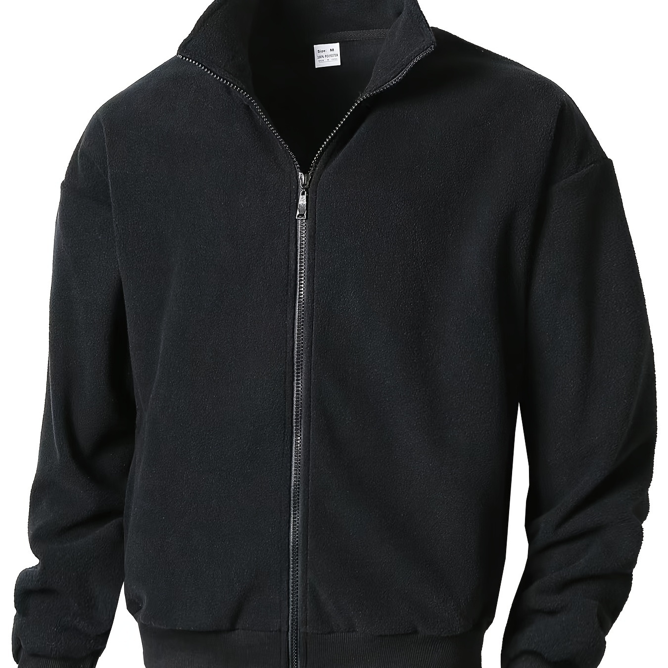 

Fleece , Full-zip Stand Long , Fit