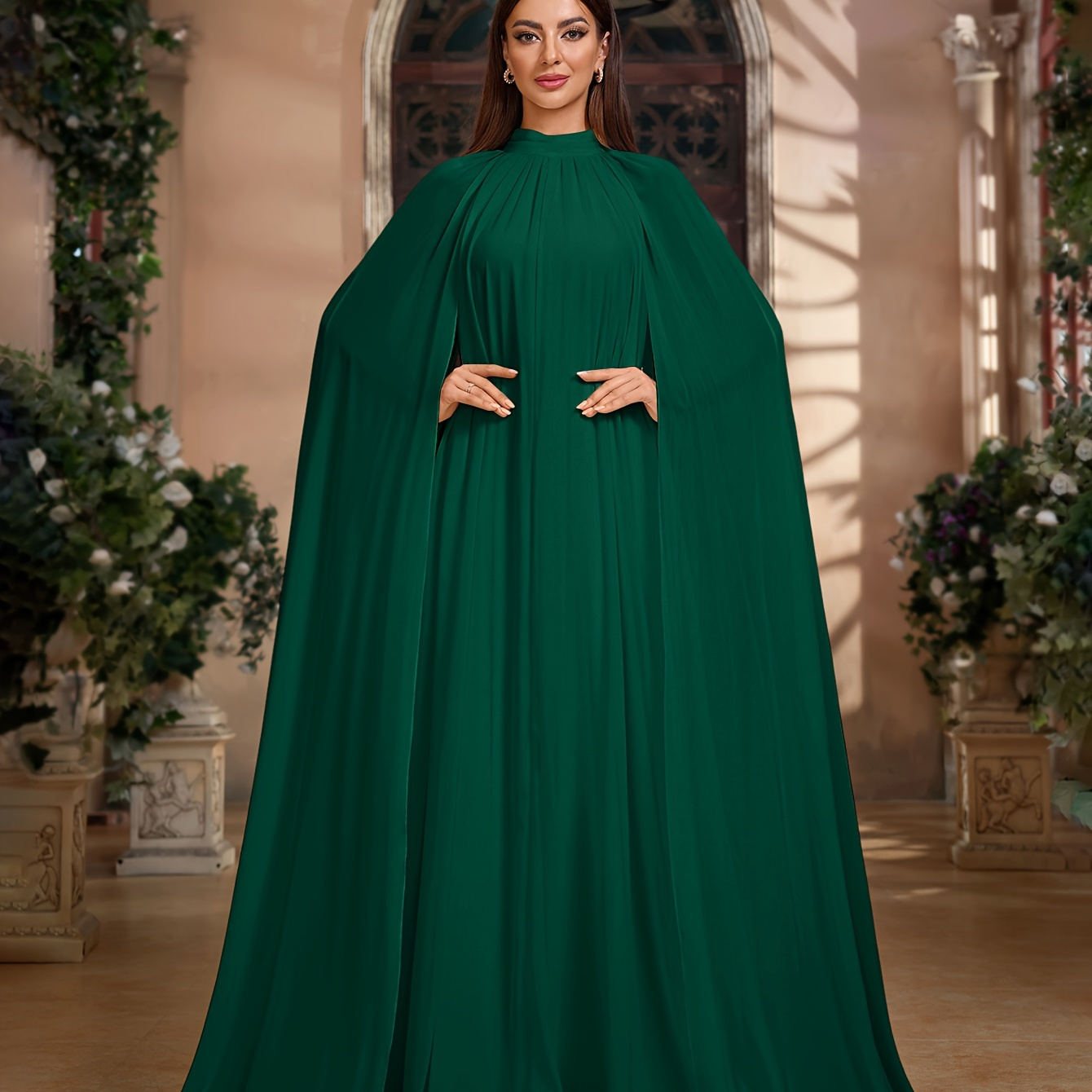 ladies cape dress uk Cape Dresses & Cape Jumpsuits | Cape Sleeve Dresses