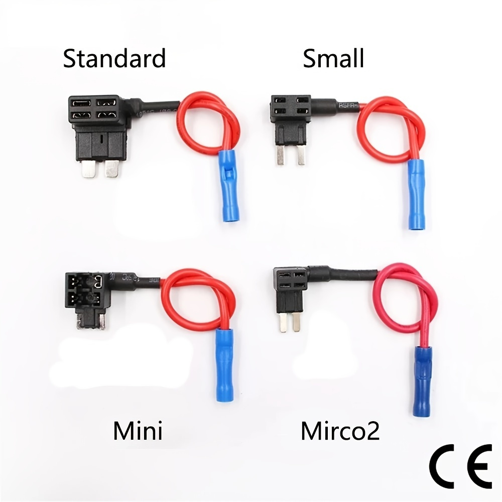 NEU* Universal Micro - Sicherungshalter, 1,5 mm² Kabel und Kappe *NEU*