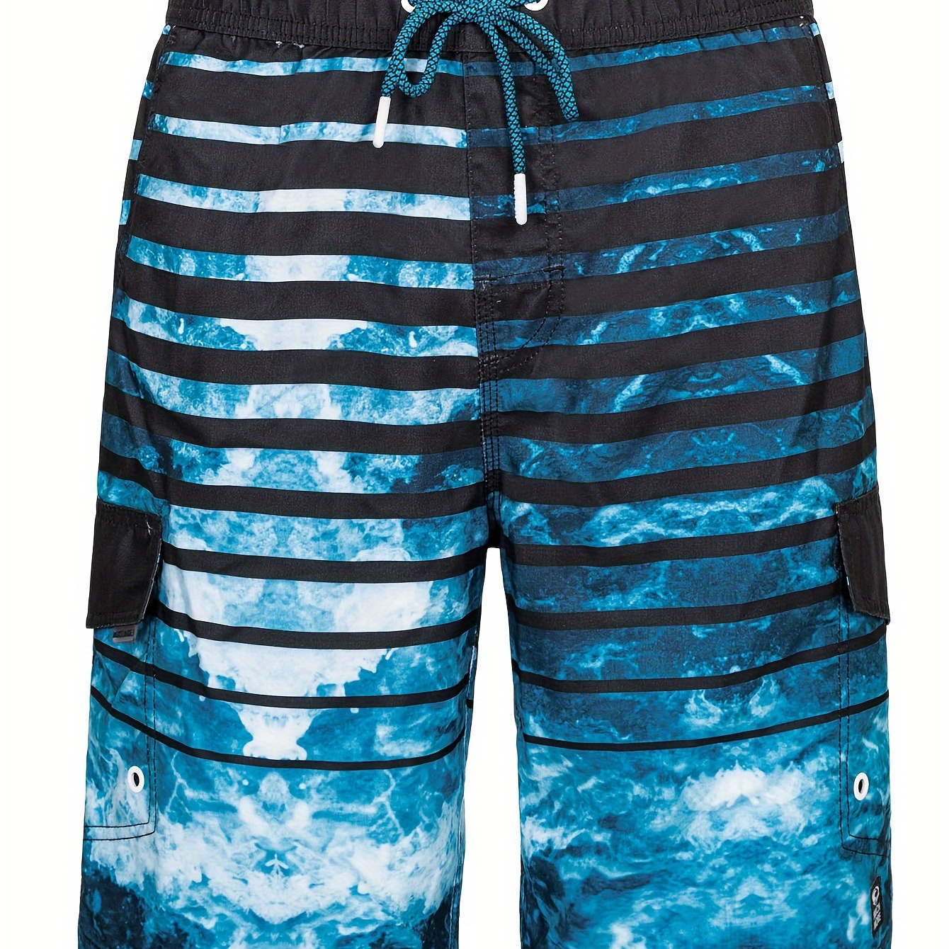 

Men's Summer Swim Trunks With - Quick-dry, Stylish & Comfortable, Ideal For Beach & Surfing