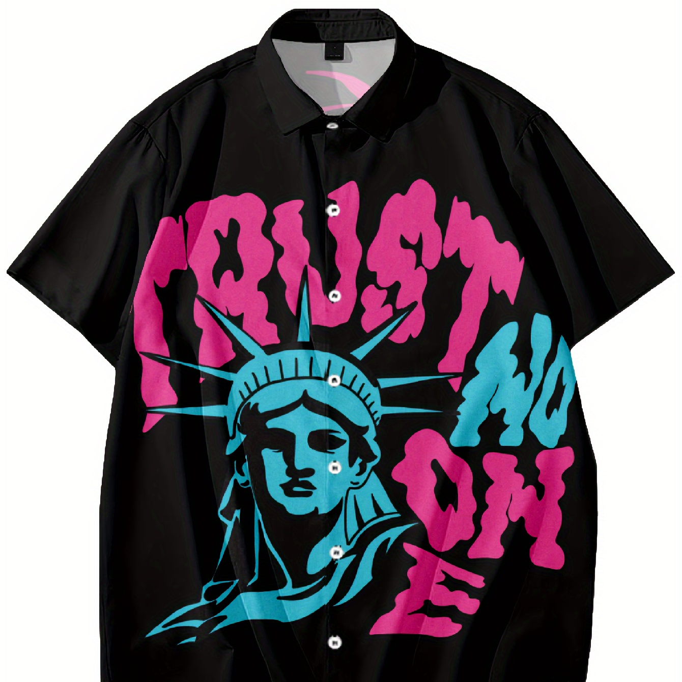 

2024 New Original High Street Streetwear Clothes Summer Light And Breathable Hip Hop Short Sleeve Shirt