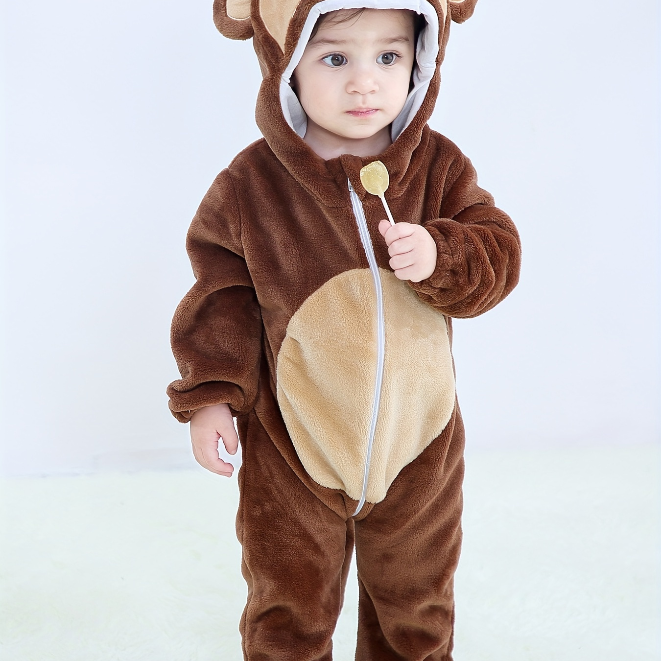 

Super Cute Reptile Animal Shape Jumpsuit - Perfect For Spring And Autumn Parties!